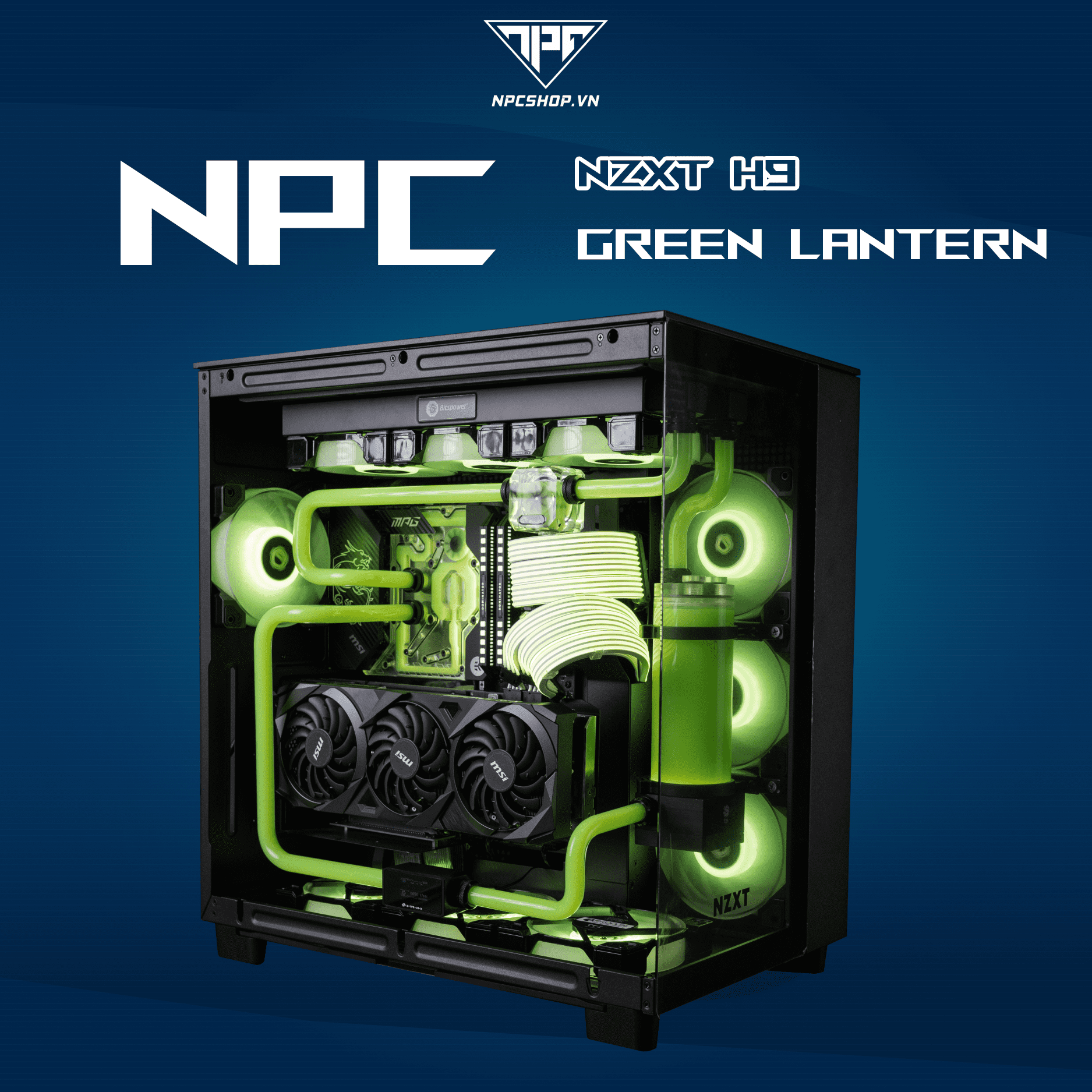 NPC MODDING CASE NZXT H9 FLOW - 18