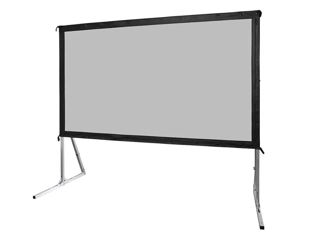 Ảnh minh họa Màn chiếu Elite Screens Yard Master 2 Rear 110 inch OMS110HR3 – Màn khung di động chiếu sau 1