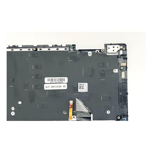Ảnh minh họa Thay Vỏ Laptop Dell Inspiron 14 5482 5491 41KVJ 041KVJ Silver Replacement Laptop Upper Case Palmrest Backlit Keyboard Assembly Part for Zin 3