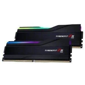 KIT Ram GSKILL Trident Z5 RGB BLACK DDR5 128GB (64GB x 2) 6400MHz CL36 F5-6400J3644F64GX2-TZ5RK