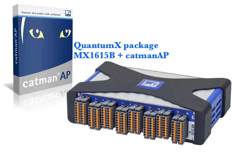 QuantumX MX1615B Strain Gage Bridge Amplifier bộ thu thập dữ liệu 16 kênh