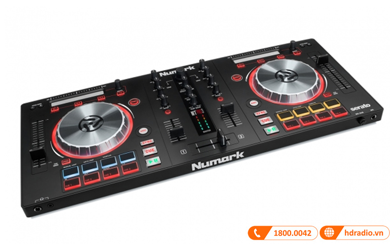 Ảnh minh họa Numark Mixtrack Pro 3, Kết nối máy tính/MAC, Serato DJ, 1,9 kg, Mới 1