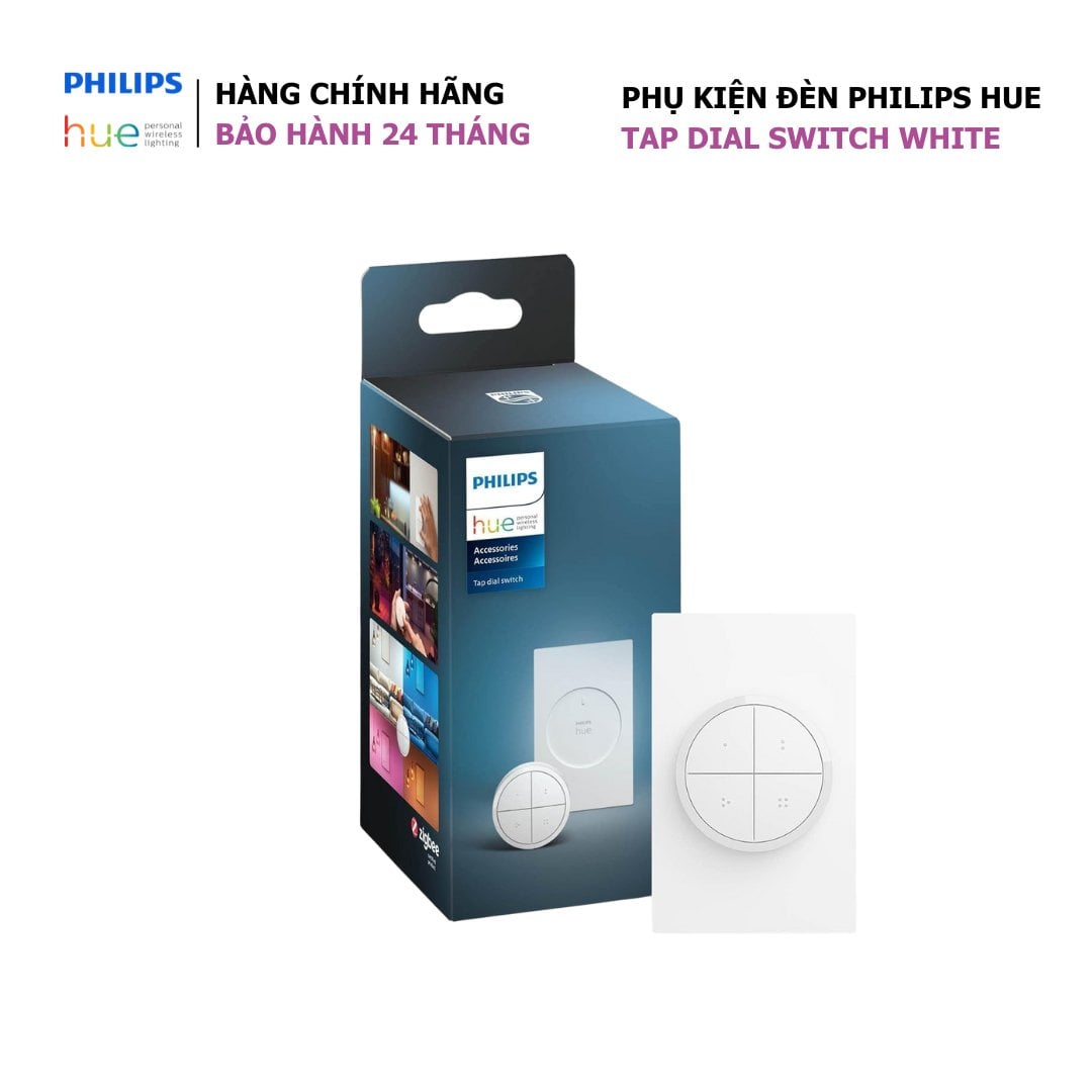 Nút điều khiển không dây Philips Hue Tap Dial Switch