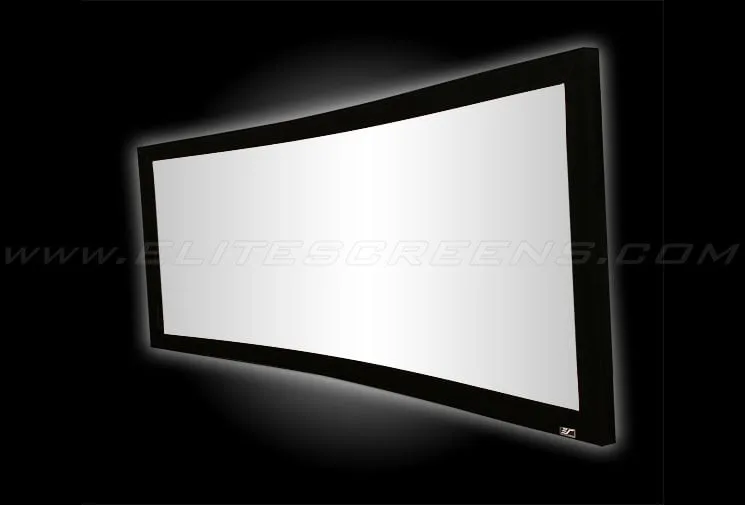 Ảnh minh họa Màn chiếu Elite Screens Lunette AcousticPro 1080P3 100 inch CURVE100H-A1080P3 – Màn cong xuyên âm cho phòng phim 1