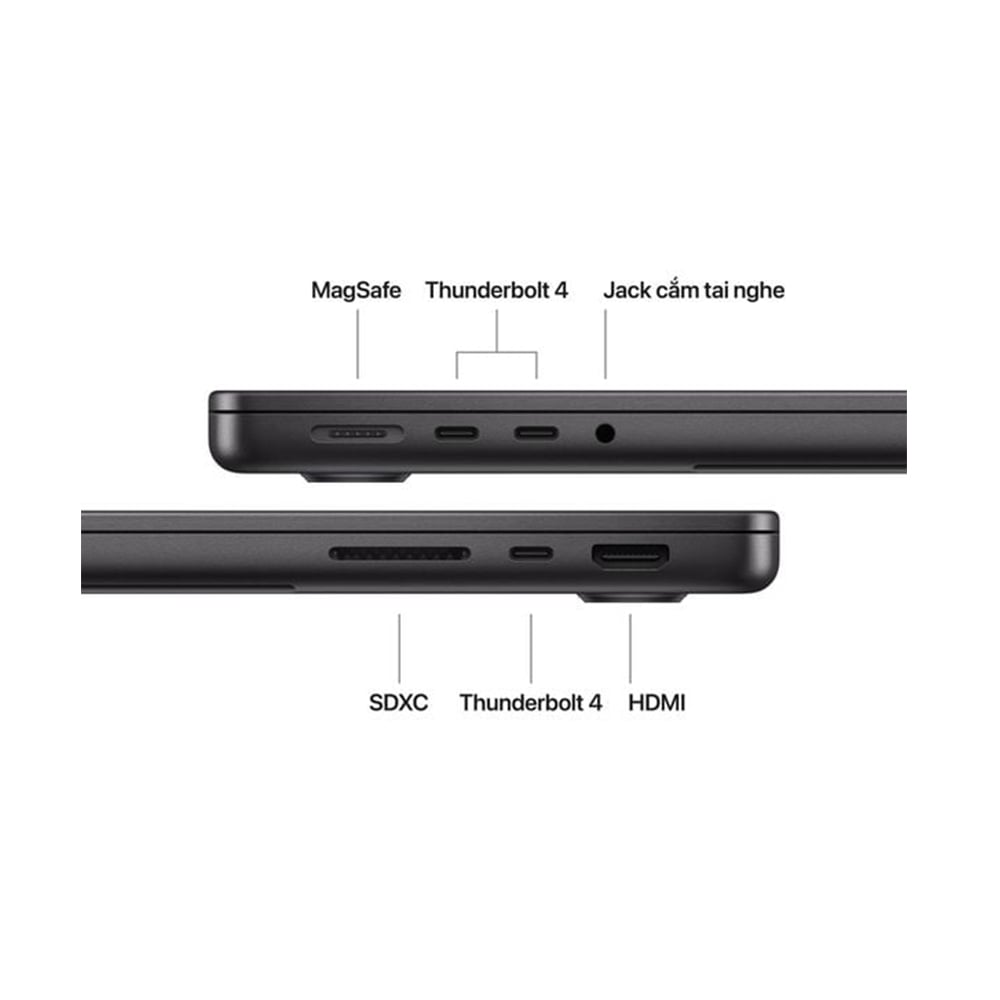 Ảnh minh họa MacBook Pro 14 inch M5 MDE14SA/A Space Black (Apple M5 | 10‑core GPU | 16GB | 1TB SSD) 1