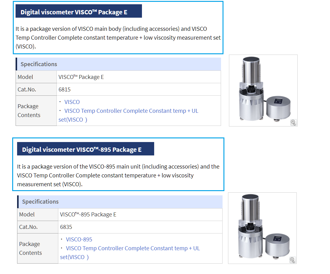 Ảnh minh họa ATAGO 6815 Digital viscometer Package E máy đo độ nhớt kèm gia nhiệt mẫu 3