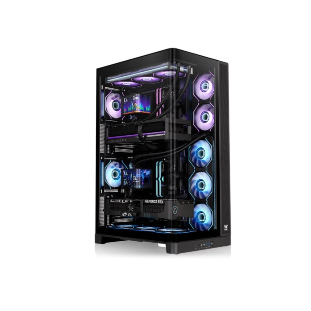 Vỏ Case THERMALTAKE CAPO X Dual System Chassis (FullTower/ Màu Đen) - No Fan