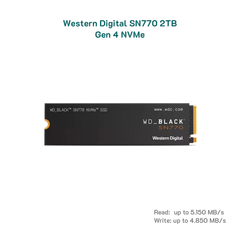  Ổ cứng 2Tb Western Digital SN770 NVMe PCIe 4.0 x4 