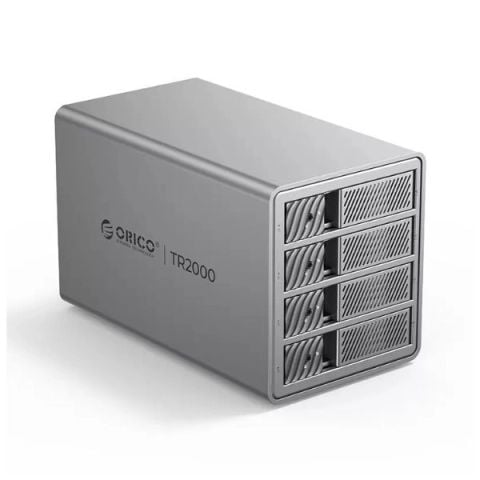 Hộp Đựng Ổ Cứng 3.5 inch 4 Khe Cắm SATA 3 USB-C ORICO