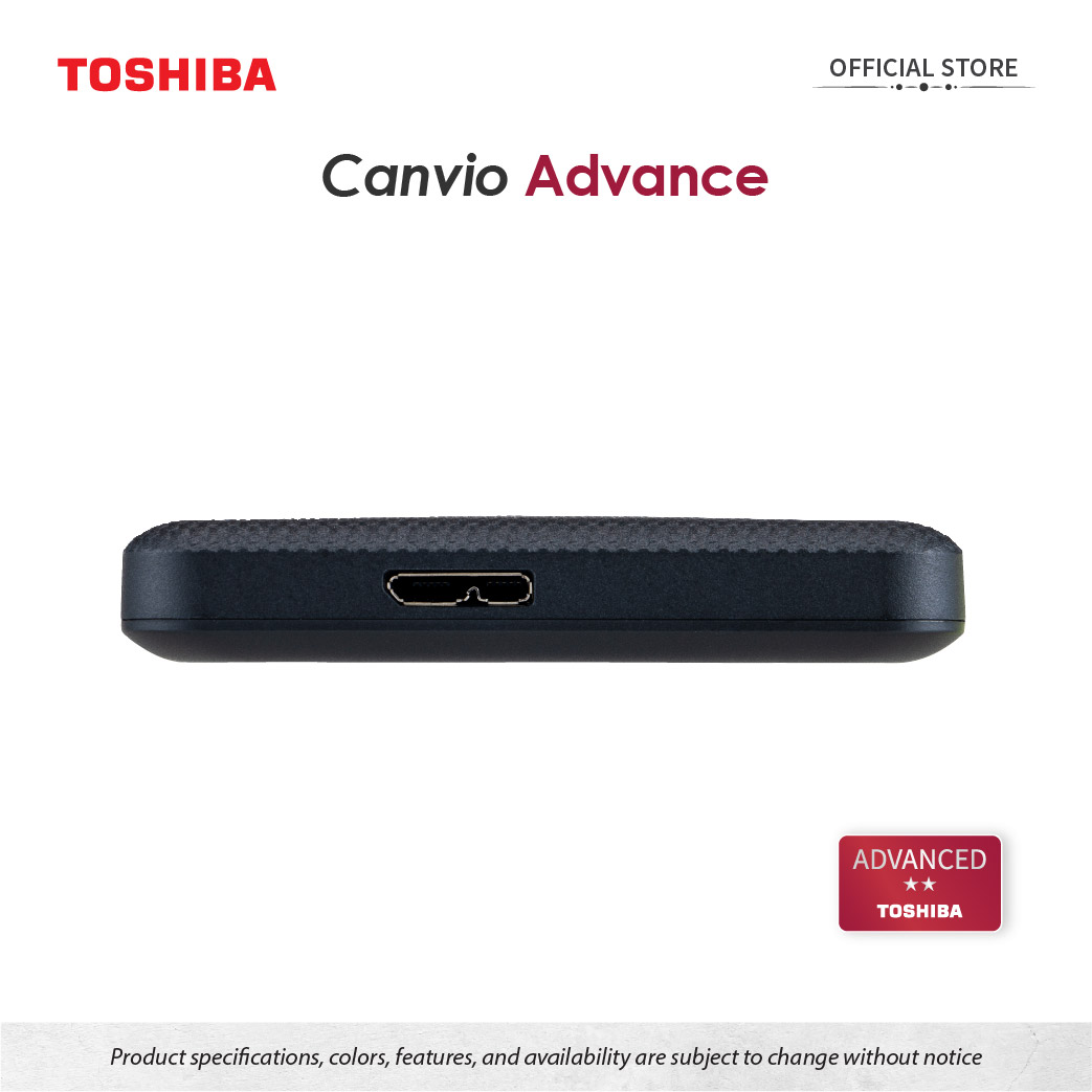 Ảnh minh họa Ổ cứng di động HDD Toshiba Canvio Advance V10 2.5 inch USB 3.2 3