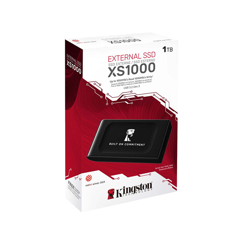 Ảnh minh họa Ổ cứng di động Kingston SSD 1000GB USB 3.2 Gen 2 SXS1000/1000G 1