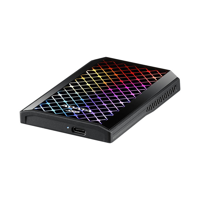 Ảnh minh họa Ổ cứng di động SSD 1TB Adata ASE900G Led RGB - Black 2