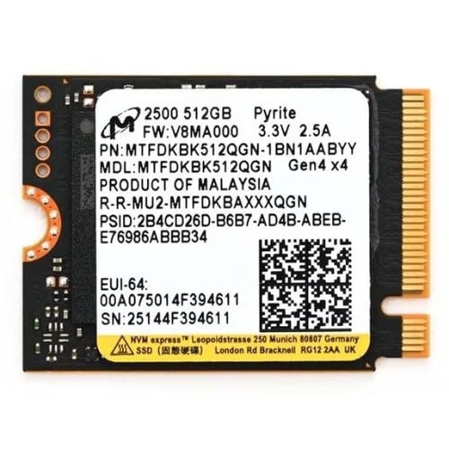Ảnh minh họa Ổ cứng GT SSD Micron 512GB - MTFDKBK512QGN-1BN1AABYYR 1