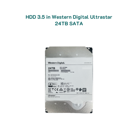 Ổ cứng HDD 3.5in WD Ultrastar DC HC580 24TB