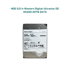  Ổ cứng HDD 3.5in WD Ultrastar DC HC650 20TB 