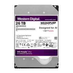  Ổ cứng HDD WD Purple Pro 26TB WD260PURP 