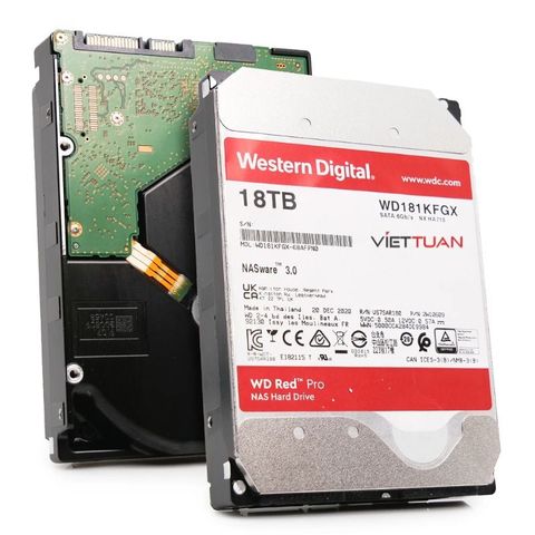 Ổ cứng HDD WD Red Pro 18TB WD181KFGX