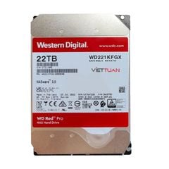  Ổ cứng HDD WD Red Pro 22TB WD221KFGX 