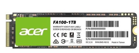Ổ cứng SSD Acer FA100-1TB NVMe PCIe Gen3 M.2