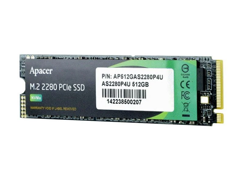 Ảnh minh họa Ổ cứng SSD Apacer AS2280P4U 512GB M.2 PCIe (Up to 3500-3000MB/s) 1