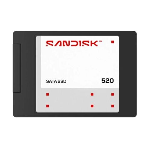 Ổ cứng SSD gắn trong Sandisk 520 2.5 inch Sata 3 2TB SDSS51200TAB