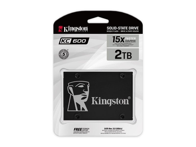 Ảnh minh họa Ổ cứng SSD Kingston KC600 2048GB Sata SKC600/2048G 2
