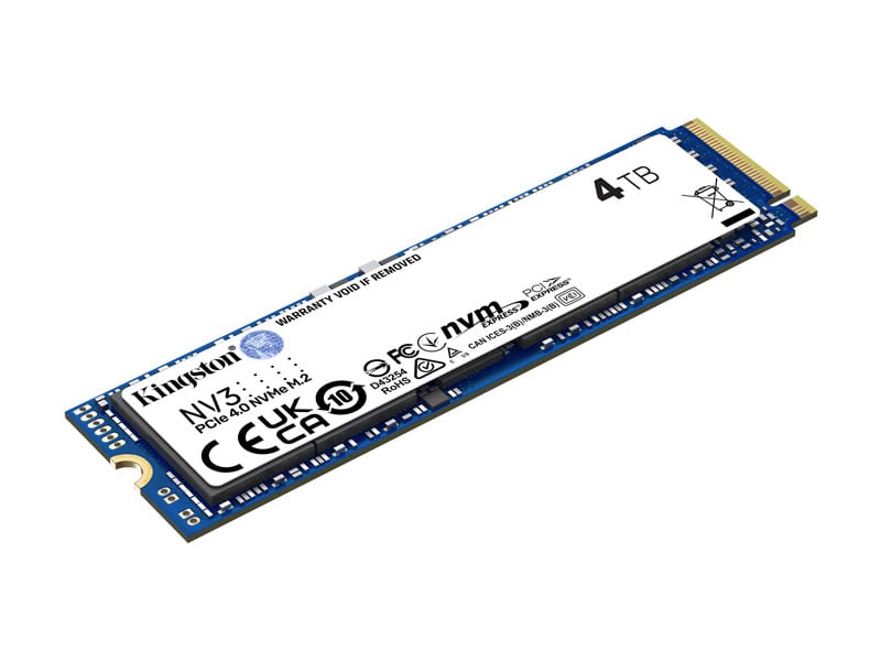 Ảnh minh họa Ổ cứng SSD Kingston NV3 4000GB PCIe Gen4 M.2 SNV3S/4000G 1