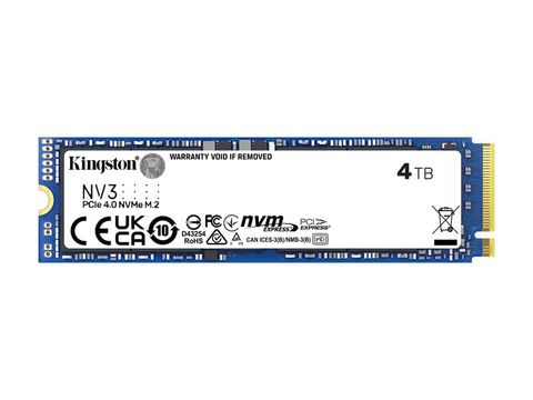 Ổ cứng SSD Kingston NV3 4000GB PCIe Gen4 M.2 SNV3S/4000G