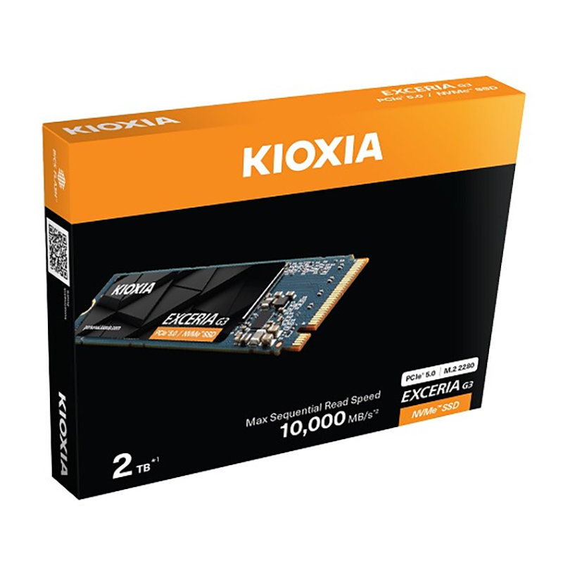 Ảnh minh họa Ổ Cứng SSD Kioxia EXCERIA G3 1TB NVMe Gen5x4 (LVC10Z001TG8) 1