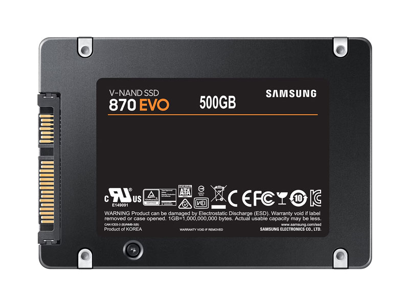Ảnh minh họa Ổ cứng SSD Samsung 870 EVO 500GB Sata 3 MZ-77E500BW 3