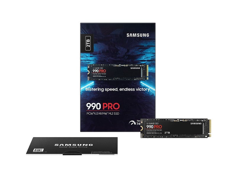 Ảnh minh họa Ổ cứng SSD Samsung 990 PRO 2TB M.2 NVMe MZ-V9P2T0BW 1