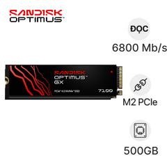  Ổ cứng SSD Sandisk Optimus GX 7100 M2 PCle Gen 4.0 500GB 