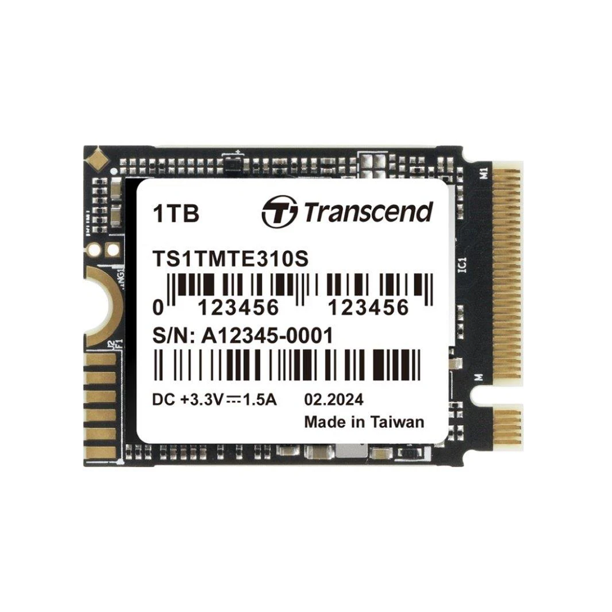 Ổ cứng SSD Transcend MTE310S M.2 2230 PCIE Gen 4x4 (R 5000/W 3500) 1TB