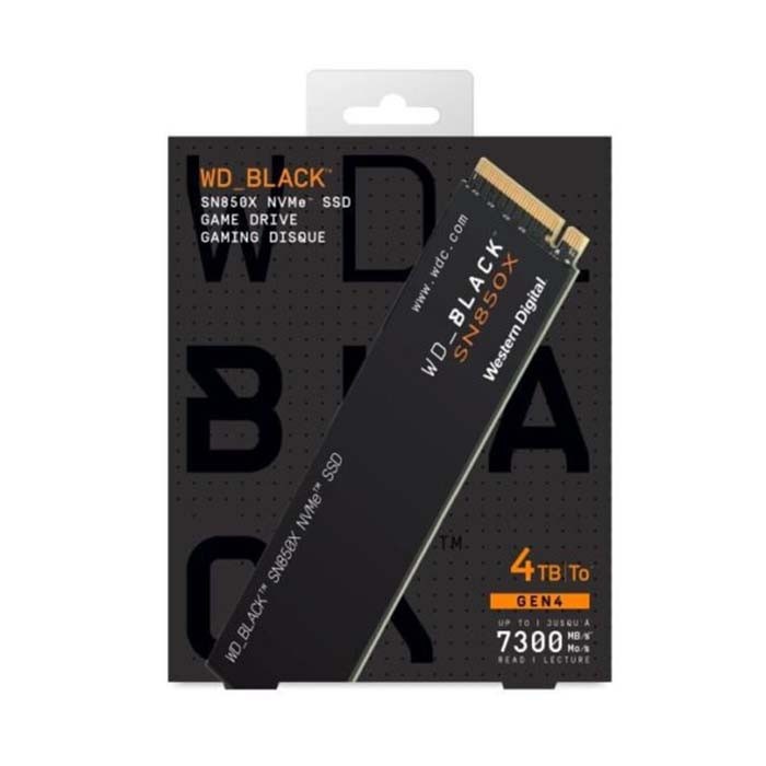 Ổ Cứng SSD Western Digital Black SN850X 4TB M2 PCIe 4.0