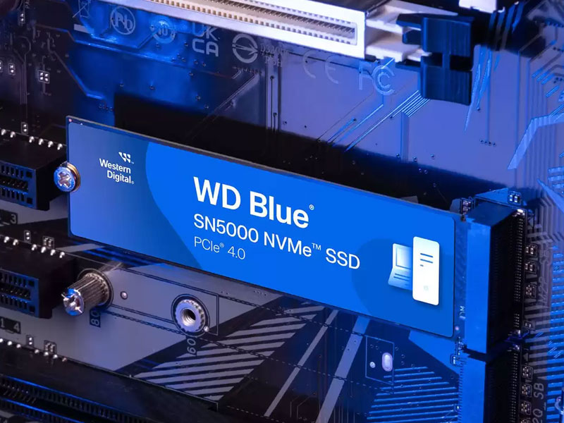 Ảnh minh họa Ổ cứng SSD Western Digital Blue SN5000 1TB PCIe Gen4 WDS100T4B0E 3