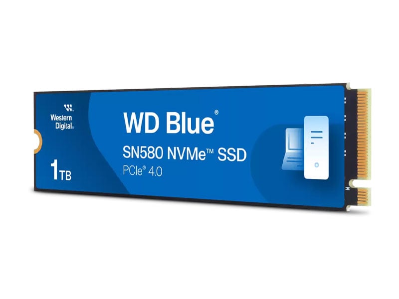 Ảnh minh họa Ổ cứng SSD Western Digital Blue SN580 1TB PCIe Gen4 WDS100T3B0E 1