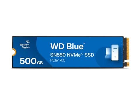 Ổ cứng SSD Western Digital Blue SN580 500GB PCIe Gen4 WDS500G3B0E