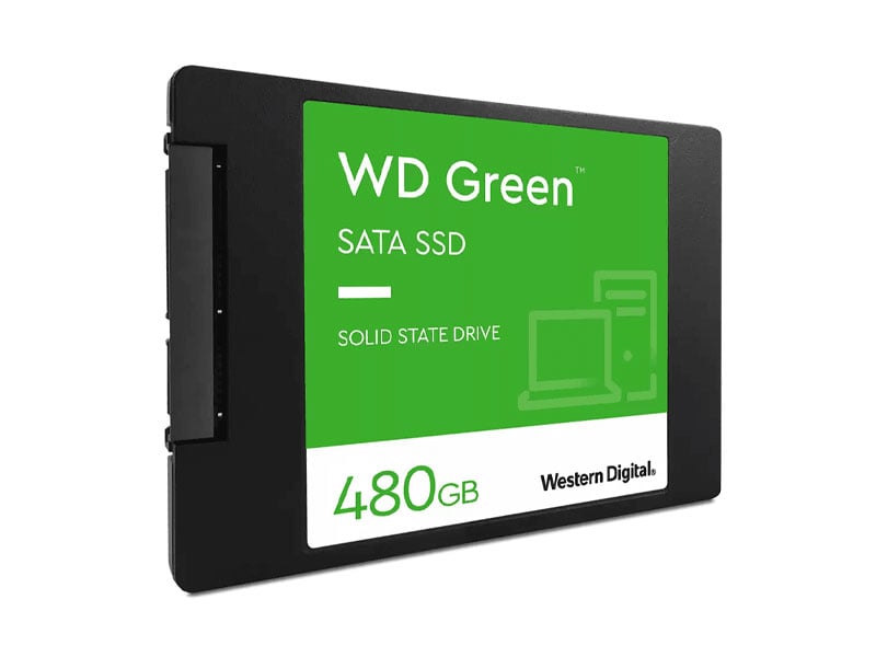 Ảnh minh họa Ổ cứng SSD Western Digital Green 480GB 2.5inch Sata 3 WDS480G3G0A 1