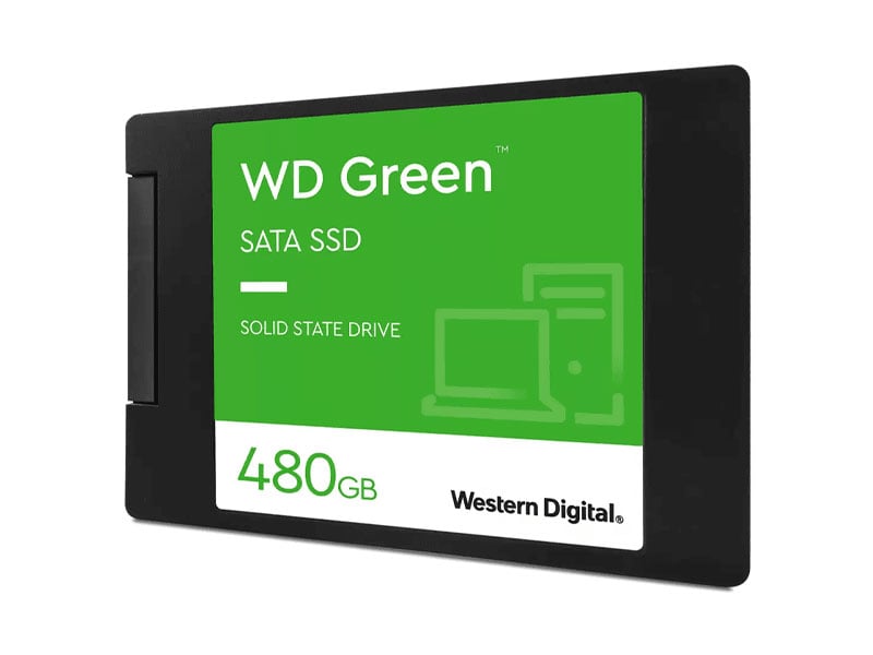 Ảnh minh họa Ổ cứng SSD Western Digital Green 480GB 2.5inch Sata 3 WDS480G3G0A 2