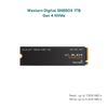 Ổ cứng SSD Western Digital SN850X 1TB M.2 PCIe Gen 4