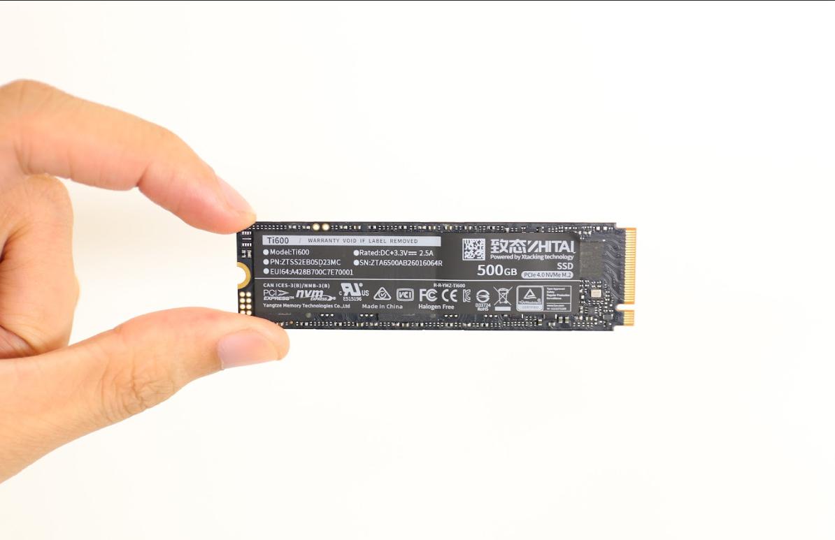 Ảnh minh họa Ổ cứng SSD ZHITAI Ti600 500GB PCIe 4.0 NVMe 2