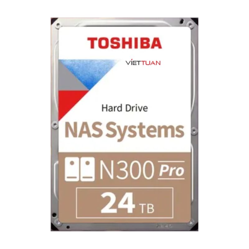 Ổ cứng Toshiba N300 Pro 24TB HDWG82EXZSTB