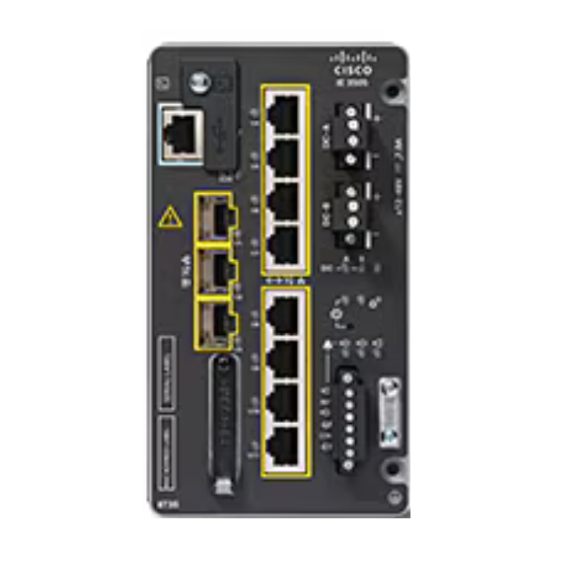 IE-3500-8T3S Cisco IE3500 Rugged Series switches, 8 x 1GE copper and 3 x 1GE fiber ports