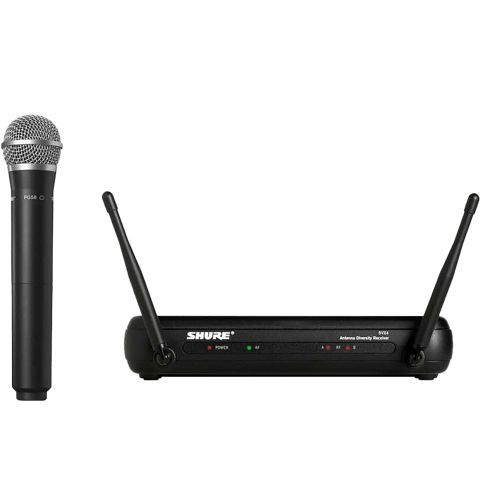 Bộ thu và micro không dây cầm tay Shure SVX24/PG58