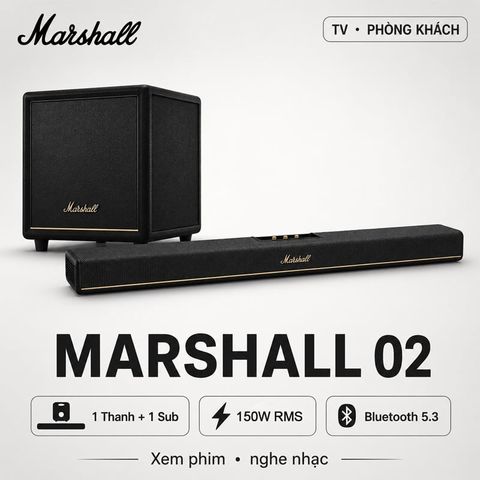 Bộ Loa Soundbar Marshall 02 (Marshall Heston 120)