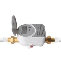  Đồng hồ nước siêu âm Zigbee có van điều khiển từ xa 214C, app Tuya 