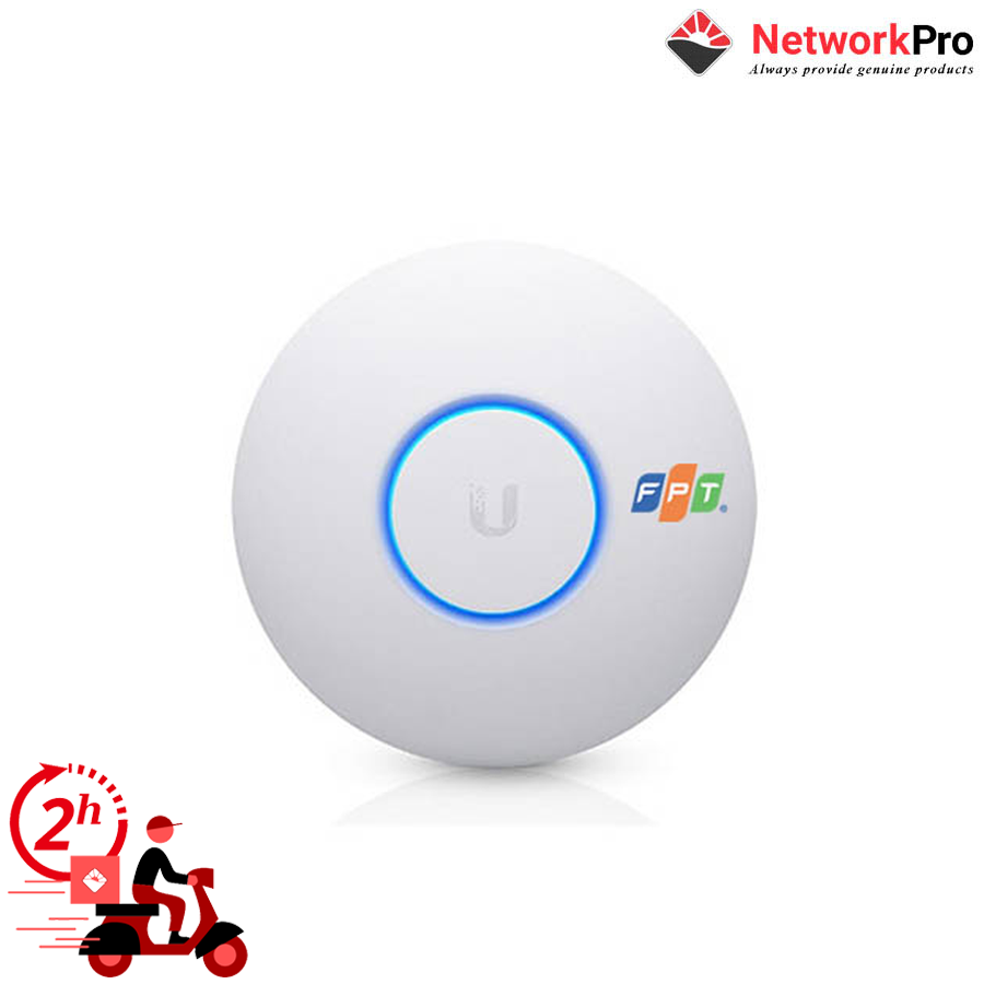 Bộ Phát WiFi UniFi AC Pro Chính Hãng – Tốc Độ 1.75 Gbps, Chịu Tải 100 User