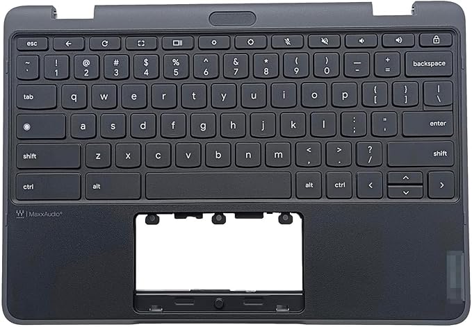 Thay Vỏ Laptop Lenovo 300e Yoga Chromebook Gen4 82W2 82W3 5M11H62893 (NO WFC) Laptop Palmrest Upper Case Top Cover C Shell with US Keyboard Assembly Replacement for Zin