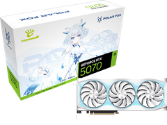  Card đồ họa Manli Polar Fox GeForce RTX 5070 OC 12GB GDDR7 