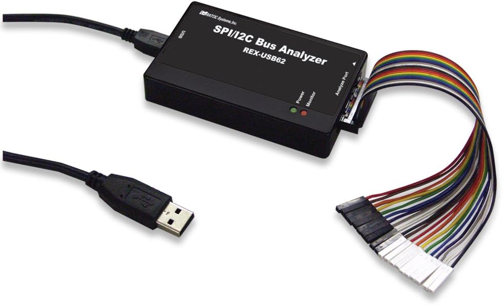 RATOC Systems Bus Analyzer REX-USB62 thiết bị phân tích giao thức SPI/I2C